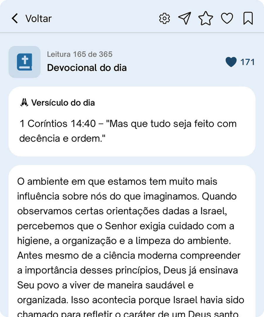 Devocional Diário