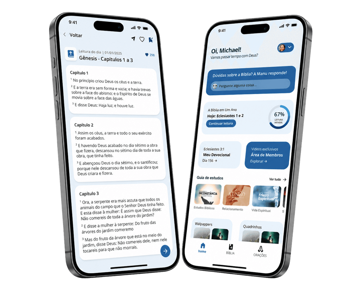 Telas do app Emanu